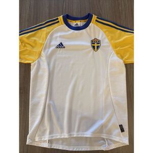 Sweden football‎ National Team Jersey Away Shirt 2002-2003 Size Small